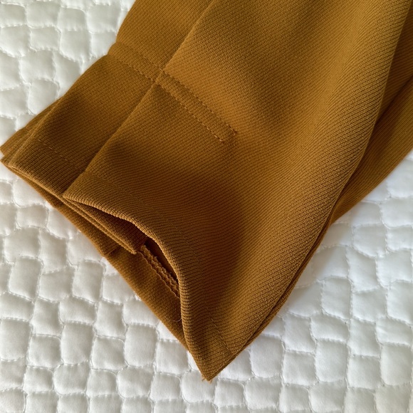 Jade Melody Tam Size Small Gold Bronze Top Blouse - Picture 6 of 7